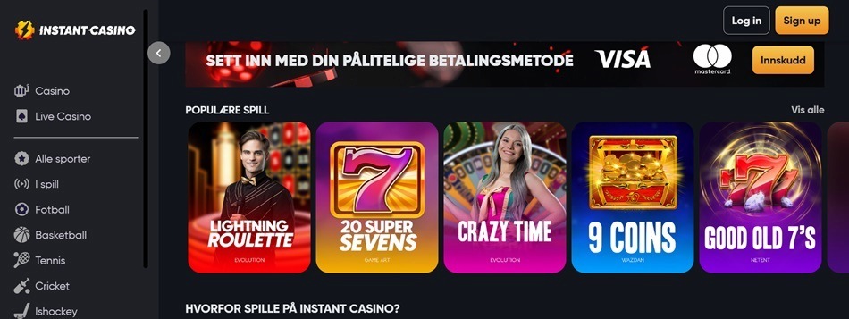 Instant casino